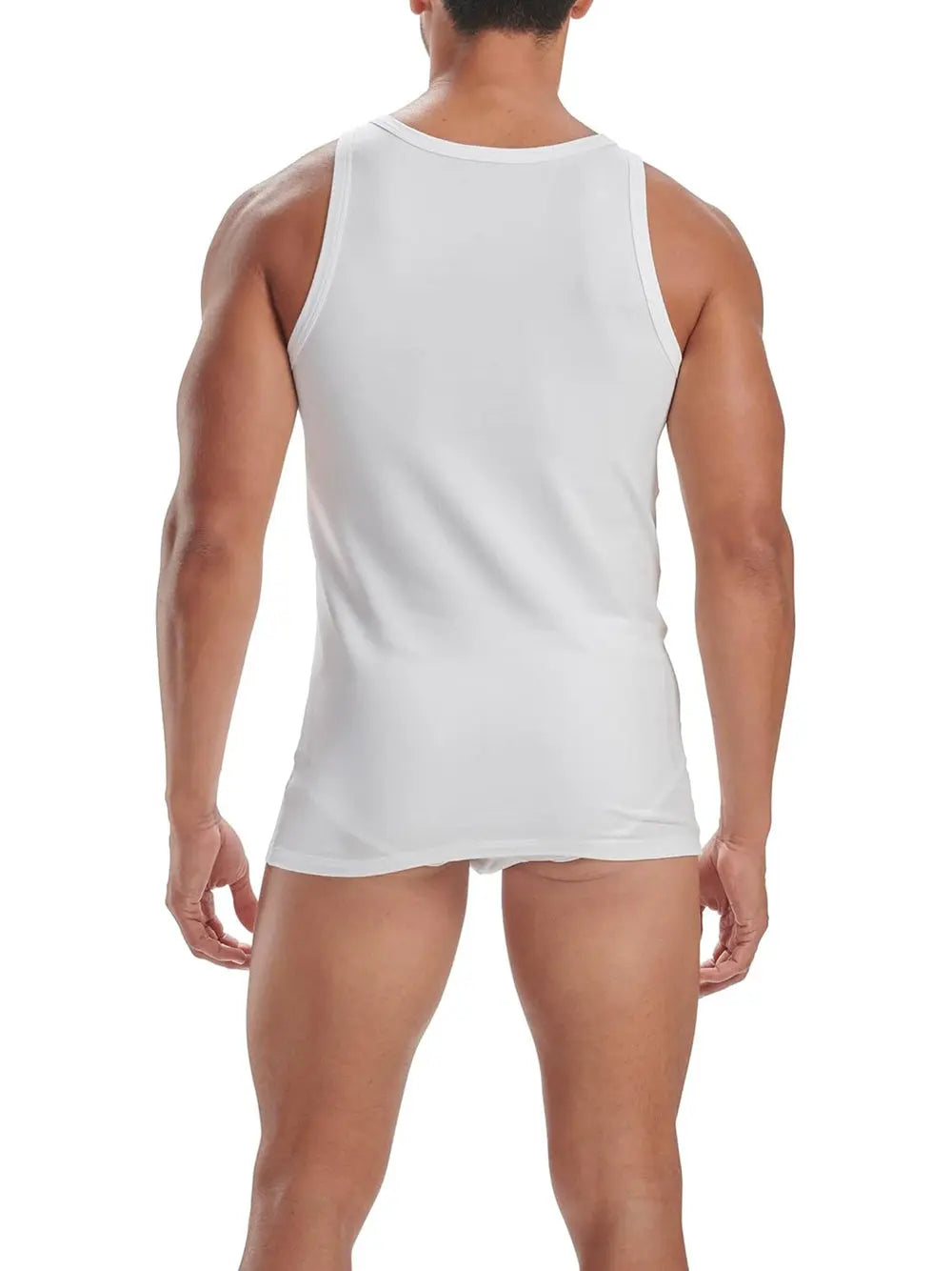 Canottiera Adidas Uomo Afc - 2pk Tank Top Bianco Adidas  Angolo dello Sport