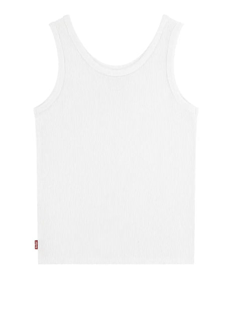 Canottiera Levisjr Bambina - Bianco