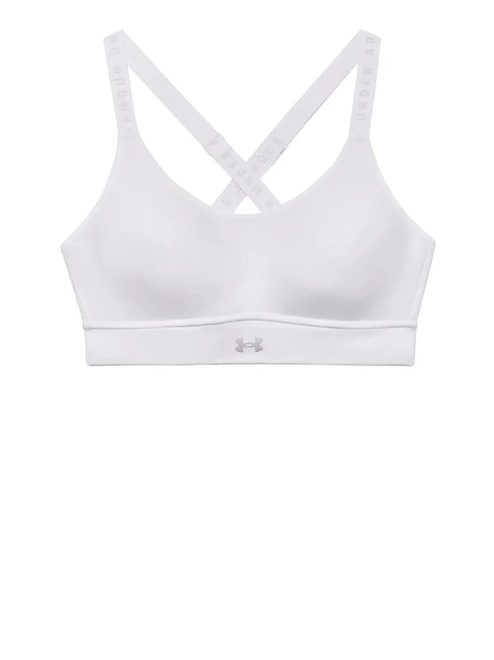 Canottiera Sportiva Under Armour Donna Ua Knockout Tank Bianco Under Armour  Angolo dello Sport