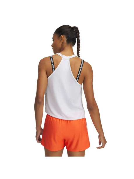 Canottiera Sportiva Under Armour TECH SWING Donna - Bianco