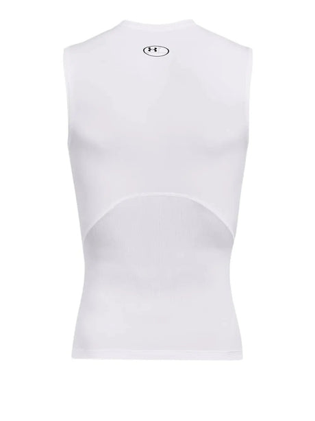 Canottiera Sportiva Under Armour Uomo Bianco Under Armour  Angolo dello Sport