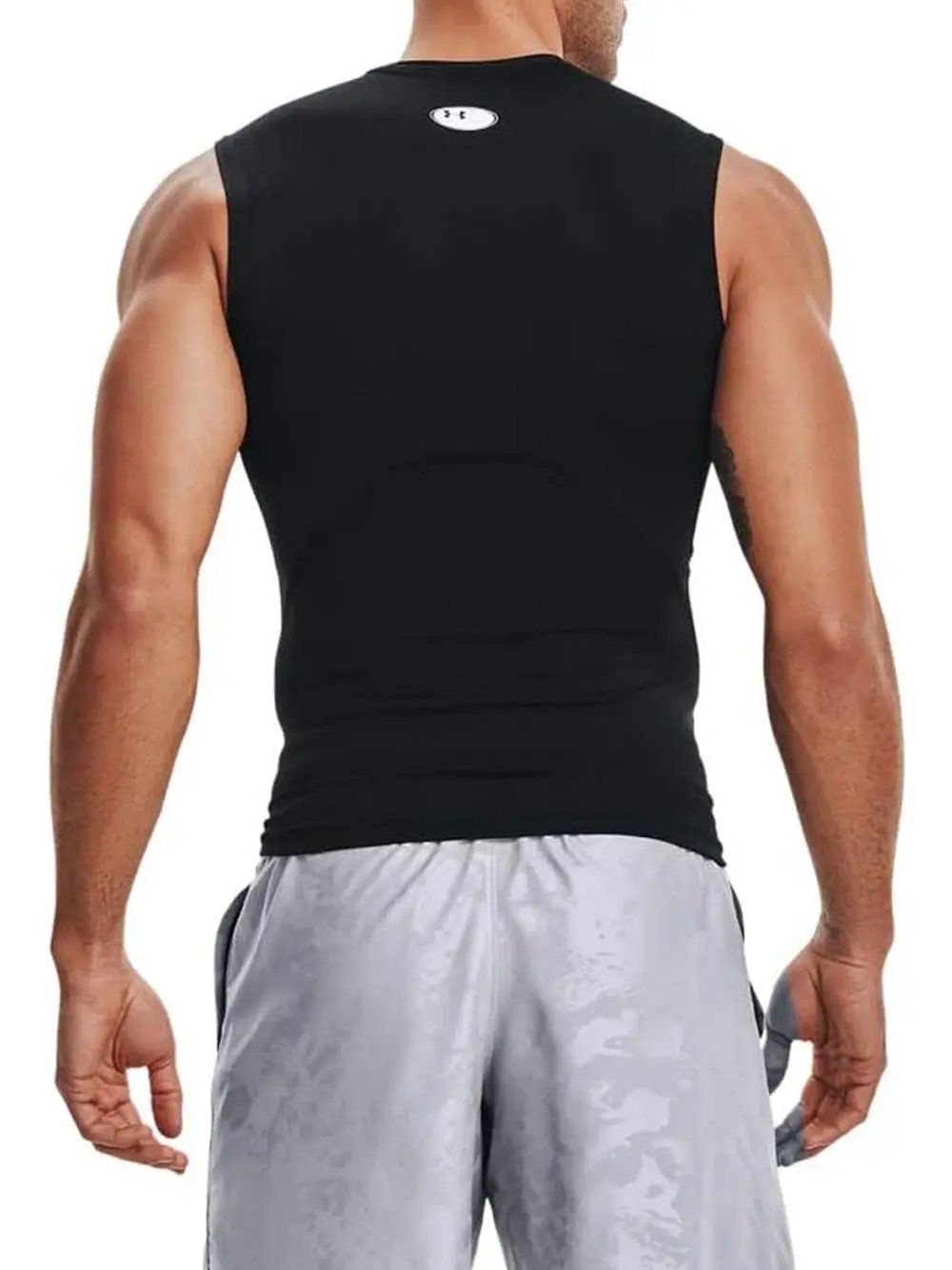 Canottiera Sportiva Under Armour Uomo Nero Under Armour  Angolo dello Sport