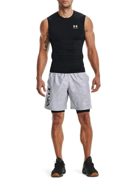 Canottiera Sportiva Under Armour Uomo Nero Under Armour  Angolo dello Sport