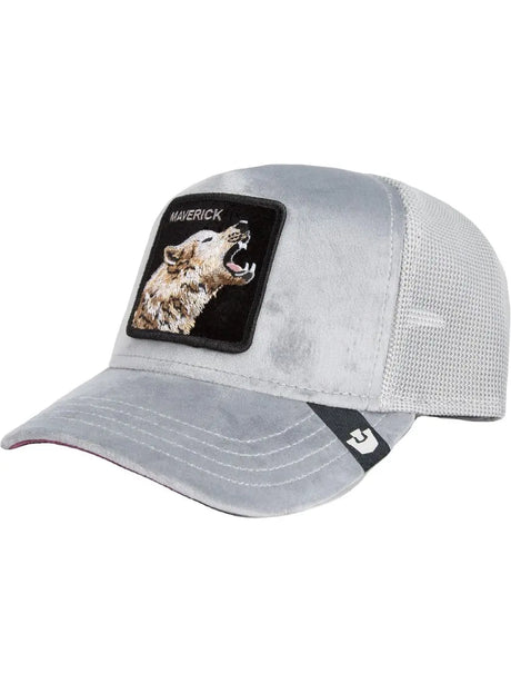 Cappello Goorin velour wolf Unisex - Grigio