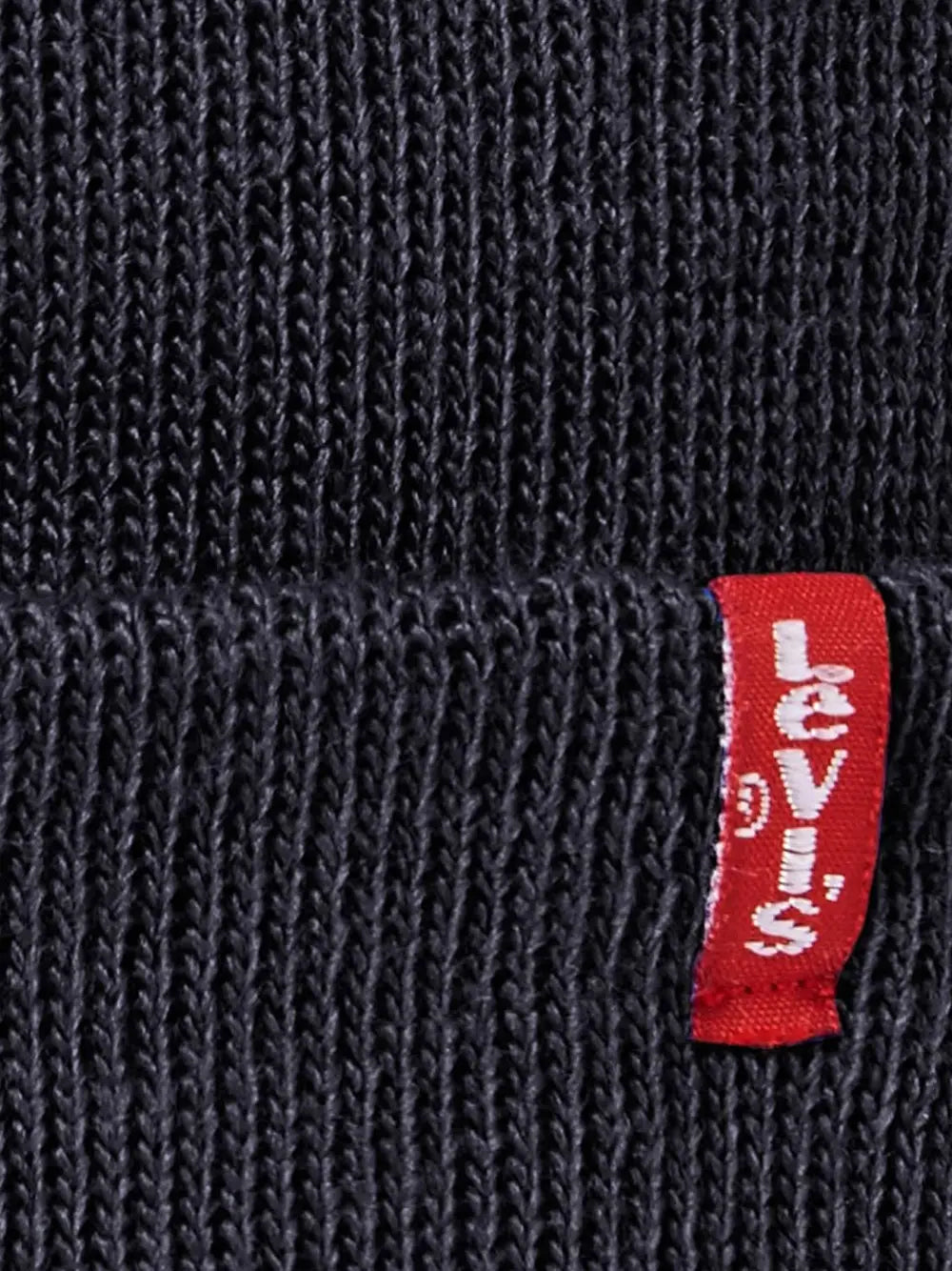 Cappello Levisacc Unisex Slouchy Red Tab Beanie Blu Levi's  Angolo dello Sport