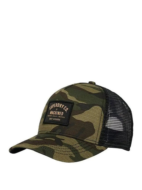 Cappello Superdry Uomo Dirt Road Trucker Verde Superdry  Angolo dello Sport