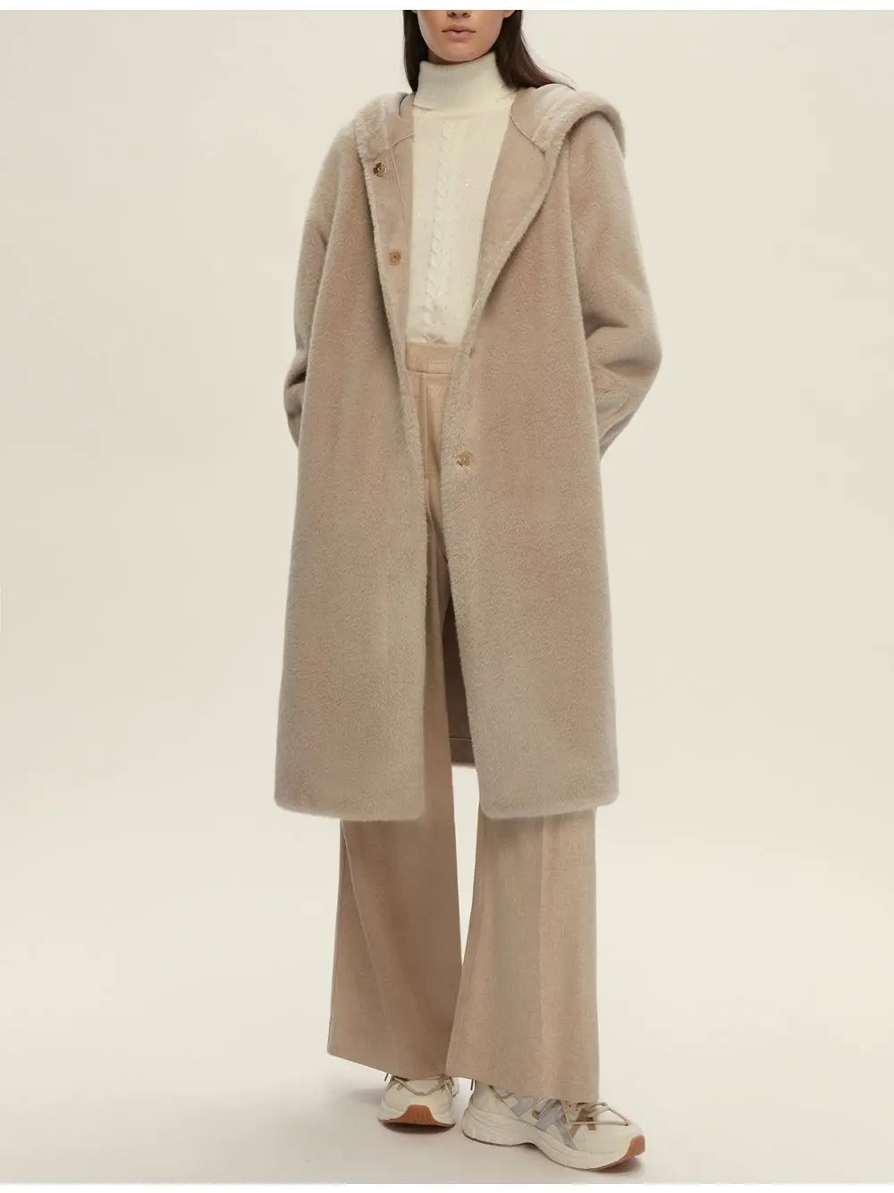 Cappotto Emme Marella CALOTTA Donna - Grigio