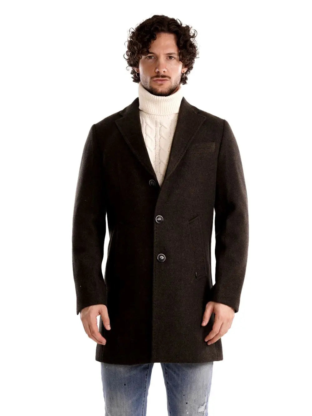 Cappotto Gianni Lupo Uomo - Verde