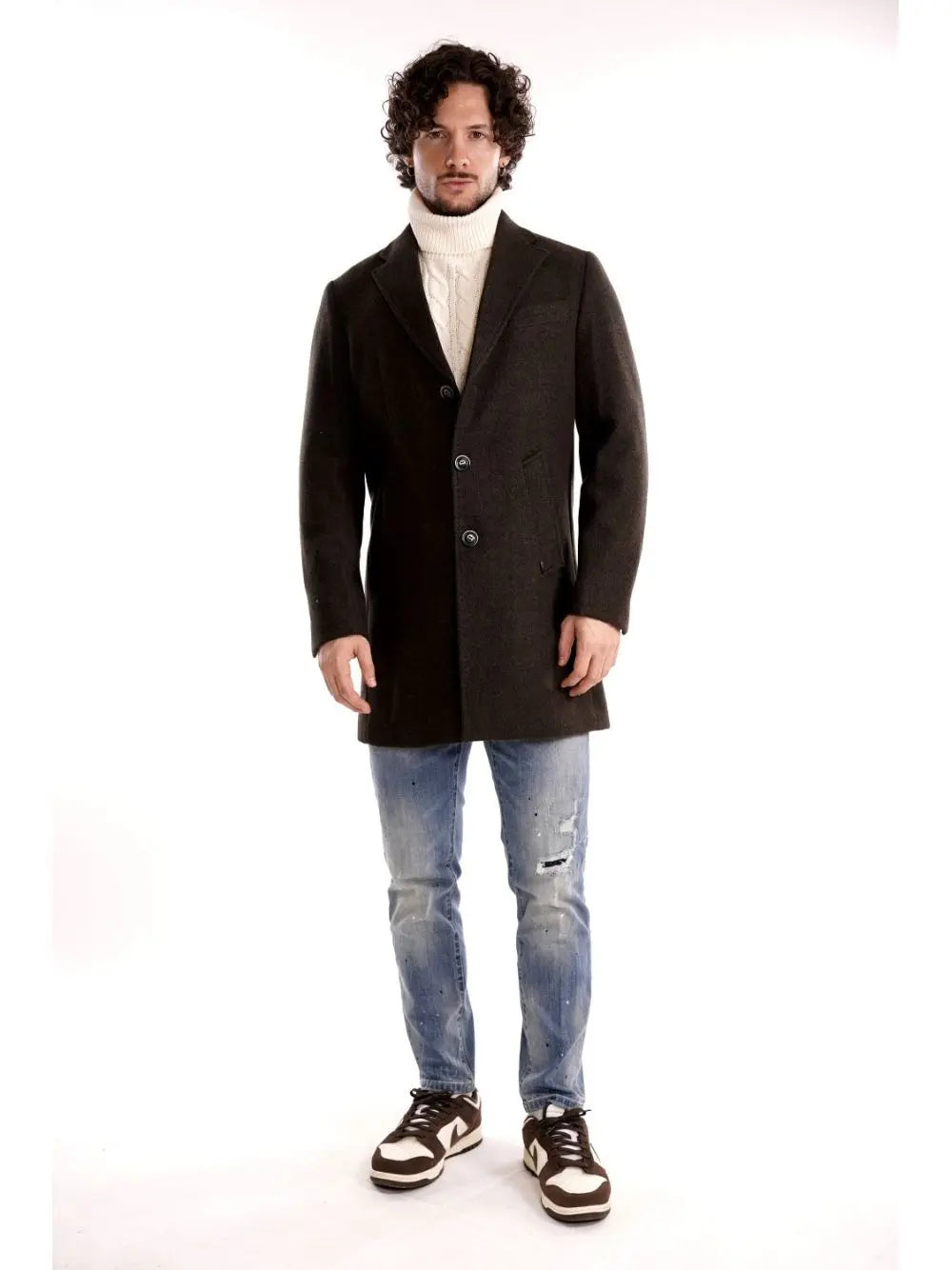 Cappotto Gianni Lupo Uomo - Verde