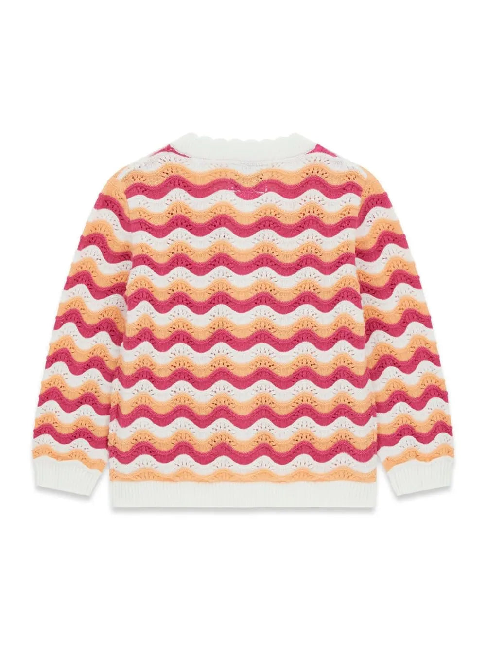 Cardigan Guess all'uncinetto Bambina - Multicolore