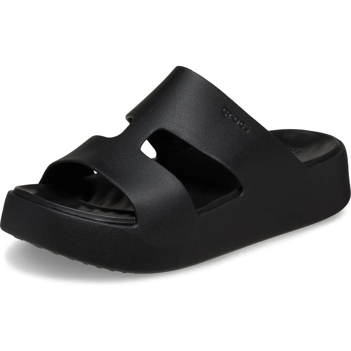 Ciabatte CROCS Donna GETAWAY PLATFORM H-STRAP Nero