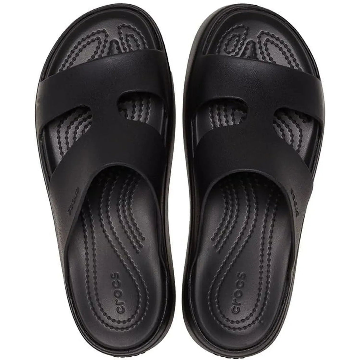 Ciabatte CROCS Donna GETAWAY PLATFORM H-STRAP Nero