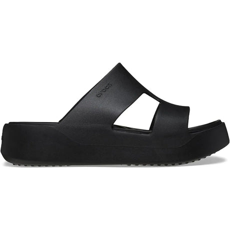 Ciabatte CROCS Donna GETAWAY PLATFORM H-STRAP Nero