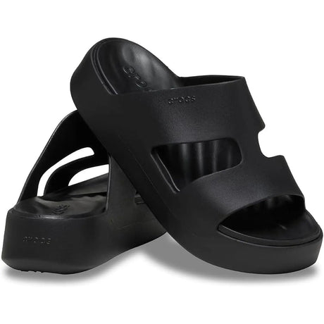Ciabatte CROCS Donna GETAWAY PLATFORM H-STRAP Nero