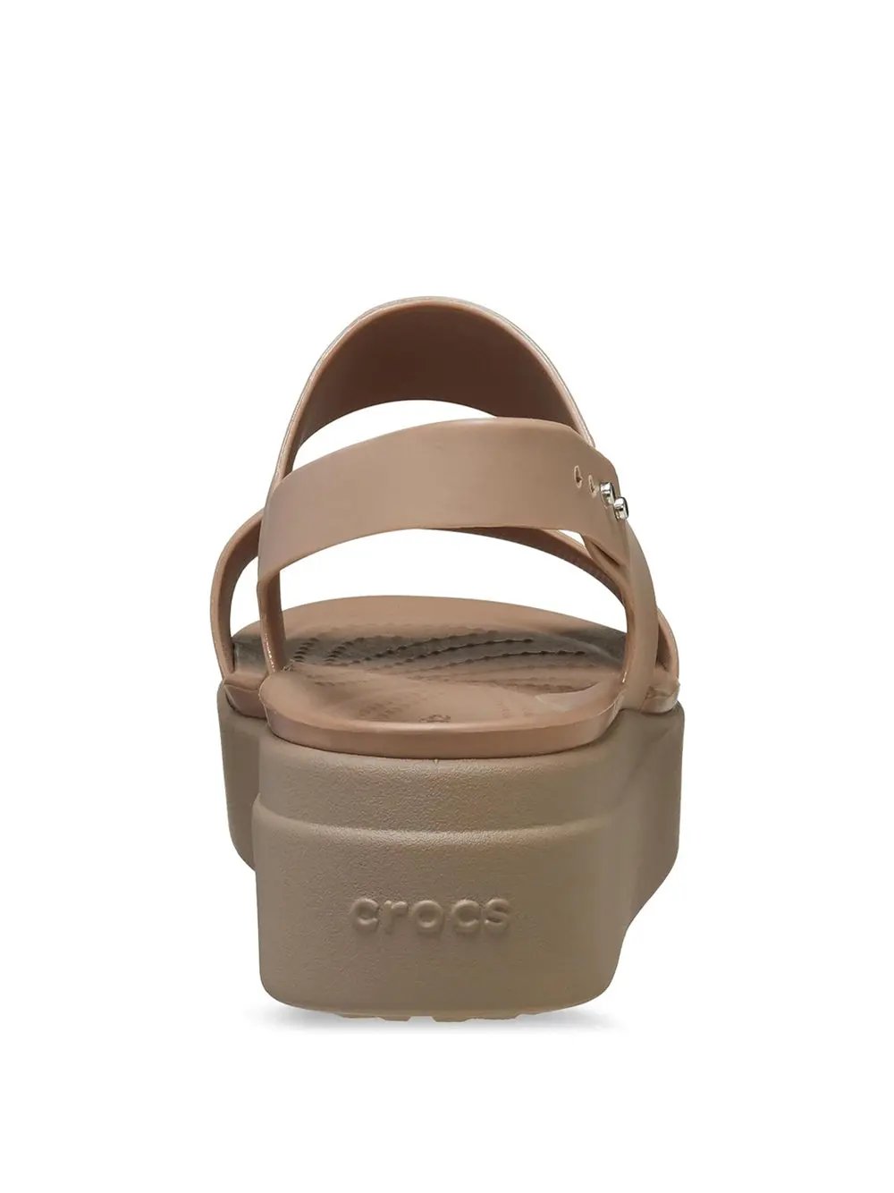 Ciabatte Crocs Donna Brooklyn Low Wedge Beige Crocs  Angolo dello Sport
