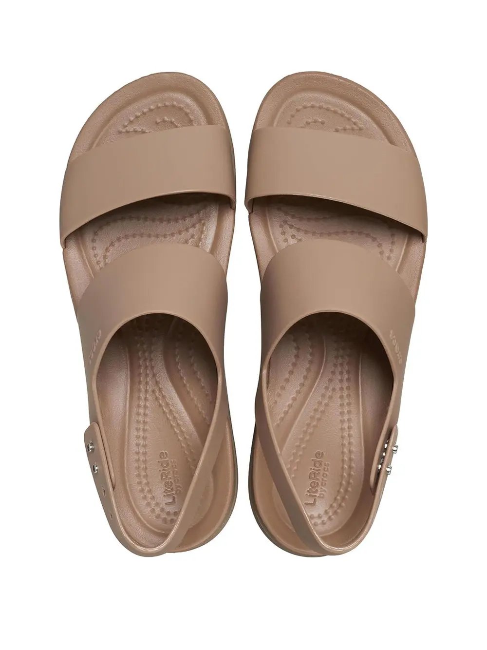 Ciabatte Crocs Donna Brooklyn Low Wedge Beige Crocs  Angolo dello Sport