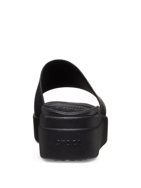 Ciabatte Crocs Donna Brooklyn Slide Nero Crocs  Angolo dello Sport