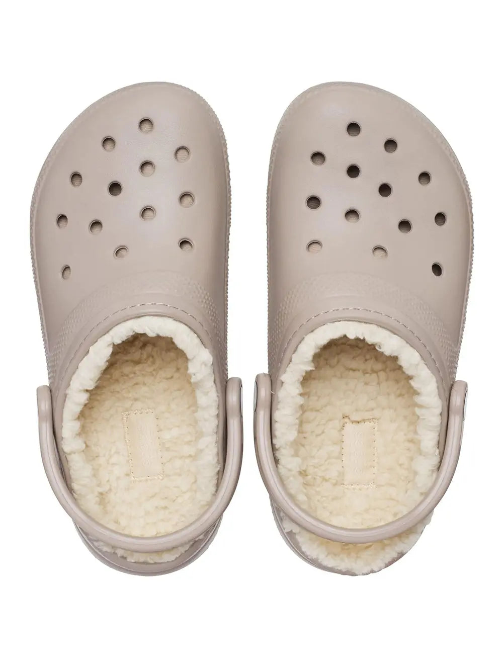 Ciabatte Crocs Unisex Classic Lined Clog Marrone Crocs  Angolo dello Sport