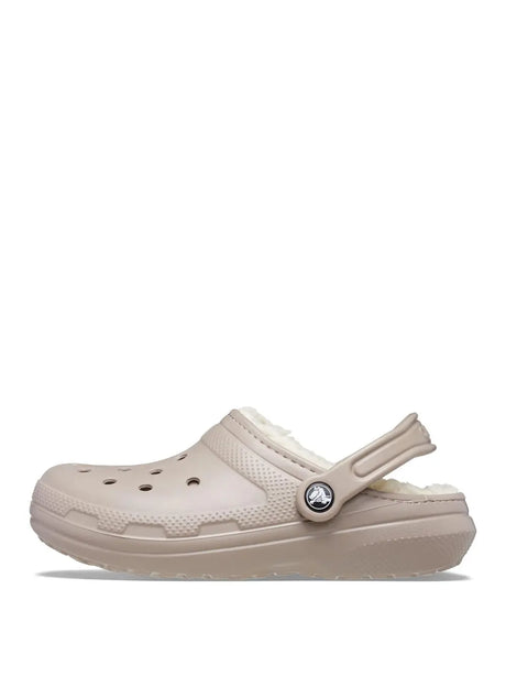 Ciabatte Crocs Unisex Classic Lined Clog Marrone Crocs  Angolo dello Sport