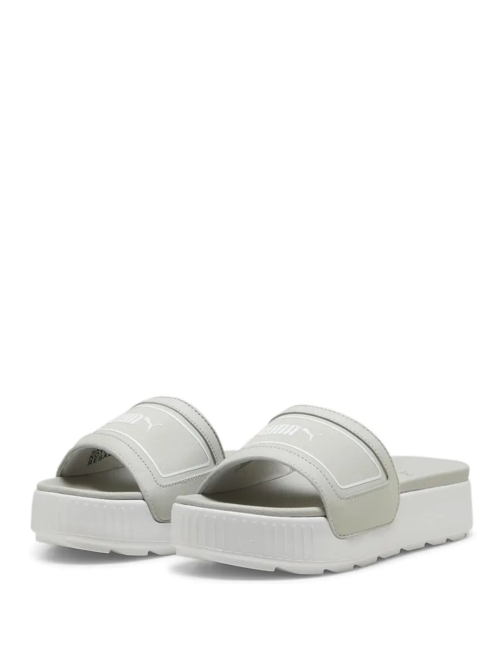 Ciabatte Puma Donna Karmen Slide Verde Puma  Angolo dello Sport