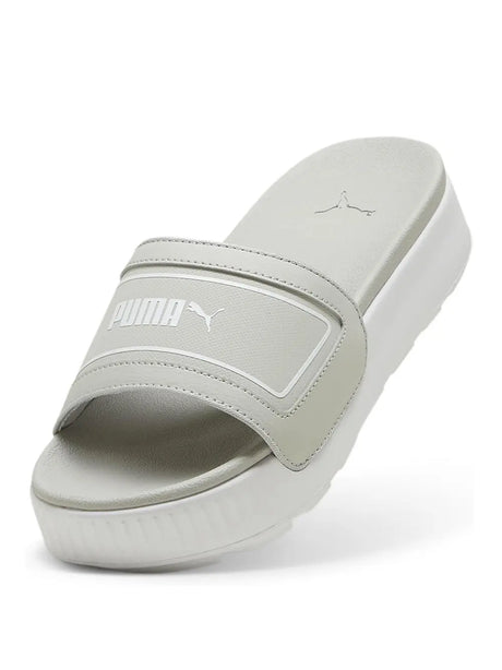 Ciabatte Puma Donna Karmen Slide Verde Puma  Angolo dello Sport