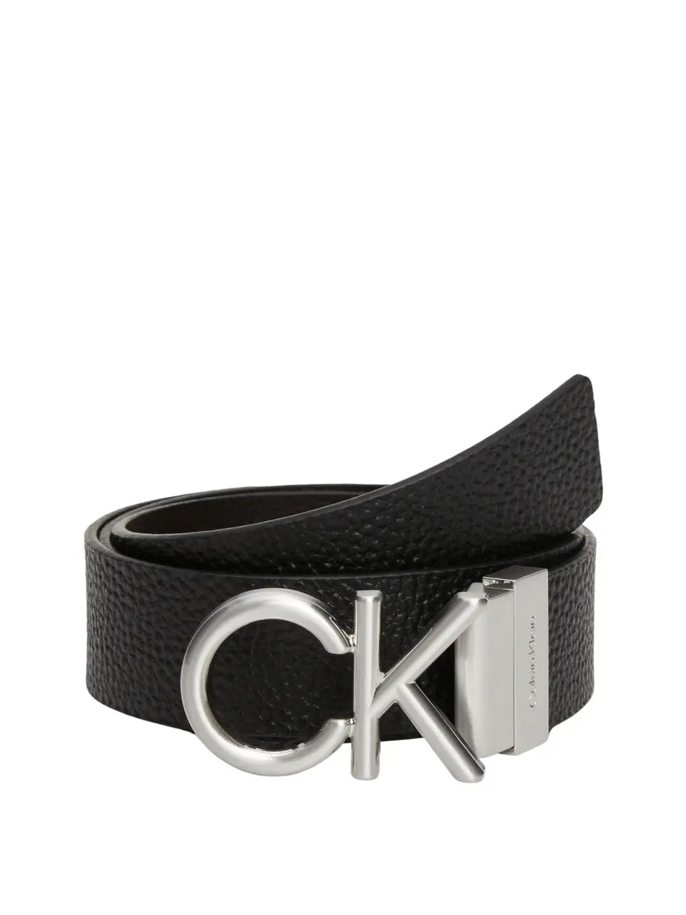 Cinta Calvin Klein Uomo Adj/rev Ck Metal Bombe Pb 35mm Nero Calvin Klein  Angolo dello Sport