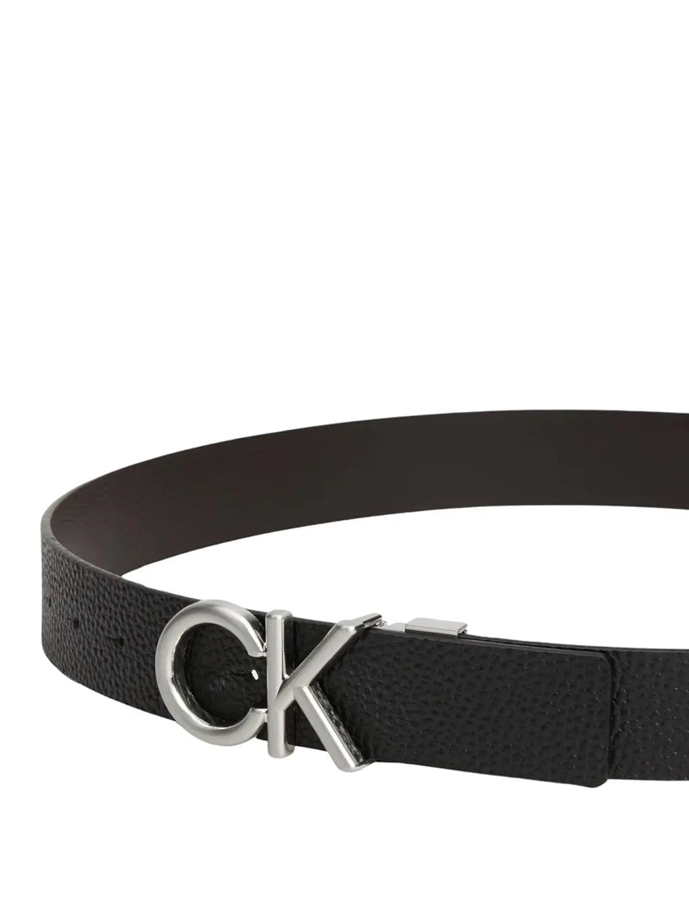 Cinta Calvin Klein Uomo Adj/rev Ck Metal Bombe Pb 35mm Nero Calvin Klein  Angolo dello Sport