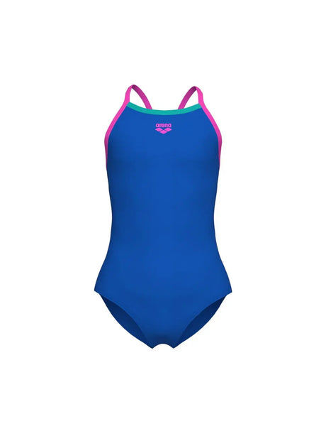 Costume Arena light drop Bambina - Blu