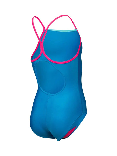 Costume Arena light drop Bambina - Blu
