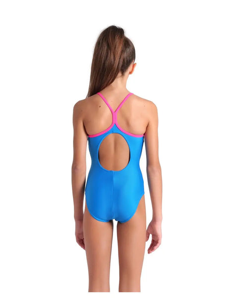 Costume Arena light drop Bambina - Blu