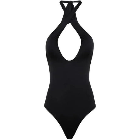 Costume FXXK Donna MONOKINI Nero