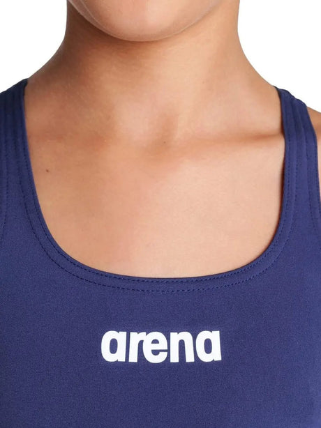 Costume Sportivo Arena Bambina Team Swim Pro Solid Blu Arena  Angolo dello Sport