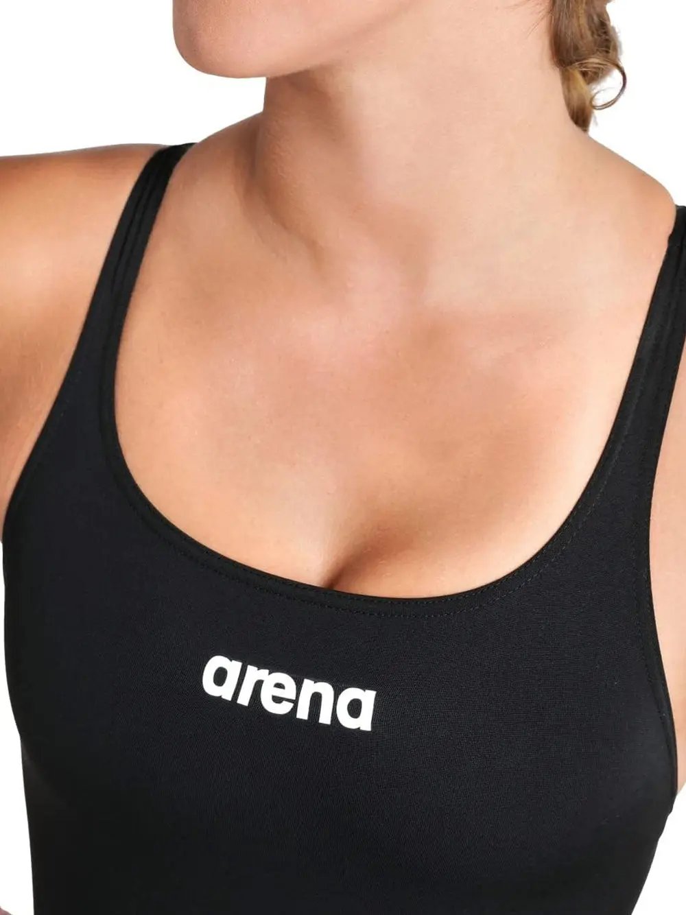 Costume Sportivo Arena Donna Team Swimsuit Swim Pro Solid Nero Arena  Angolo dello Sport