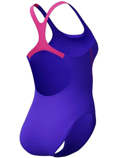 Costume Sportivo Speedo WOMENS MEDLEY LOGO 1 PIECE Donna - Viola