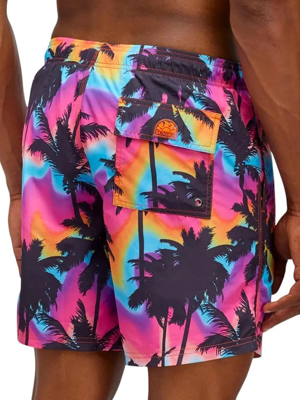 Costume Sundek Uomo Printed 9p Palms Trip Multicolore Sundek  Angolo dello Sport