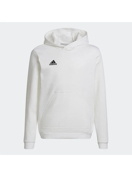 Felpa Adidas ENT22 HOODY Y Unisex Bambino - Bianco