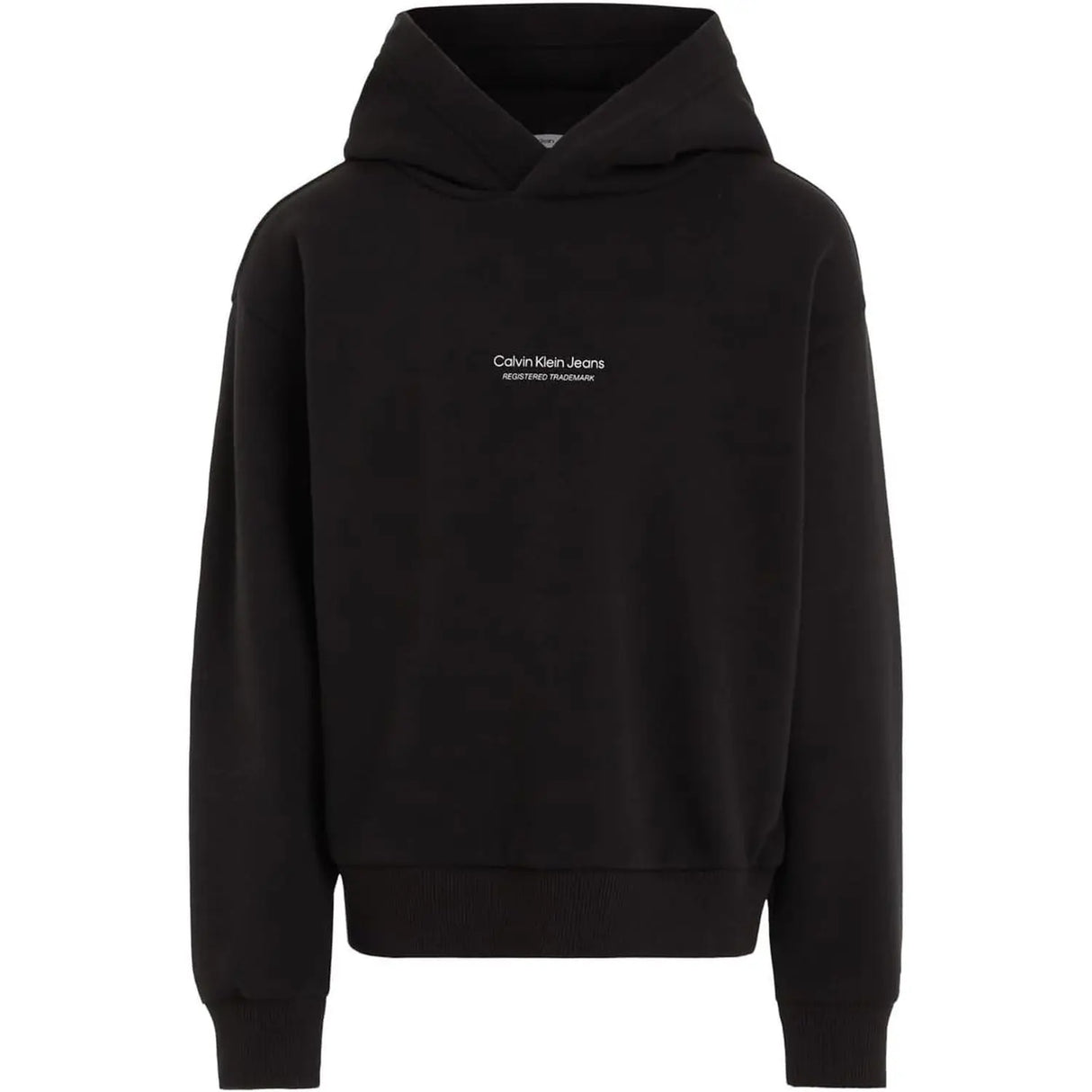 Felpa CALVIN KLEIN Bambino PIXEL LOGO TERRY RELAXED Nero CALVIN KLEIN  Angolo dello Sport