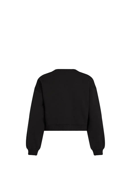 Felpa Calvin Klein Jr Bambina - Nero