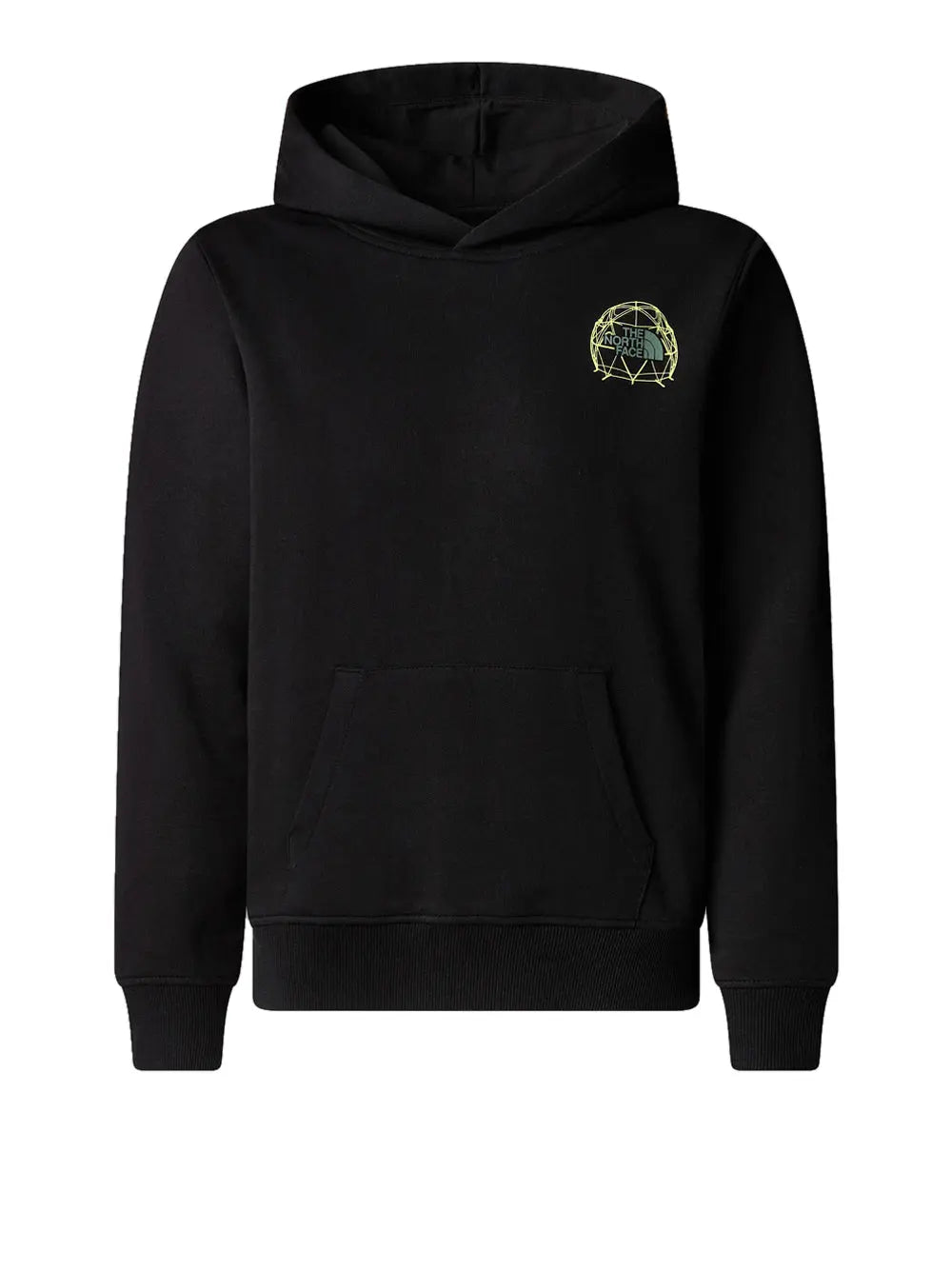 Felpa Cappuccio The North Face Graphic Relaxed Hoodie Uomo - Nero