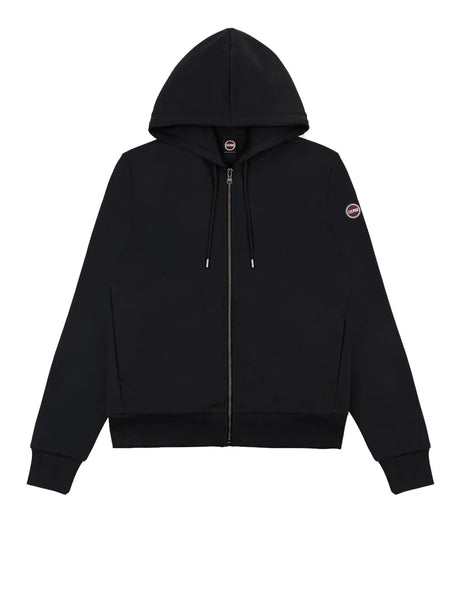 Felpa Colmar Uomo Zip Con Cappuccio Nero Colmar  Angolo dello Sport