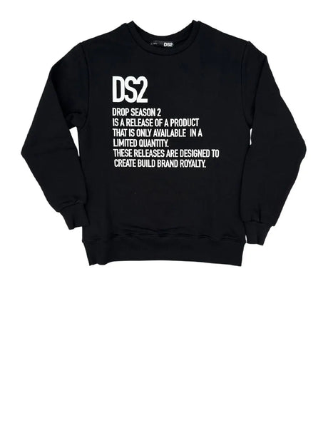 Felpa Ds2 Uomo - Nero