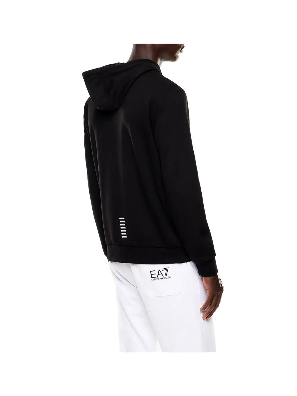 Felpa Ea7 ZIP CAPPUCCIO TRAIN CORE Uomo - Nero