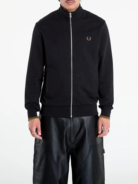 Felpa Fred Perry Uomo - Nero