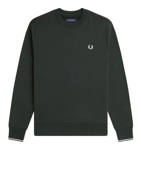 Felpa Fred Perry Uomo - Verde