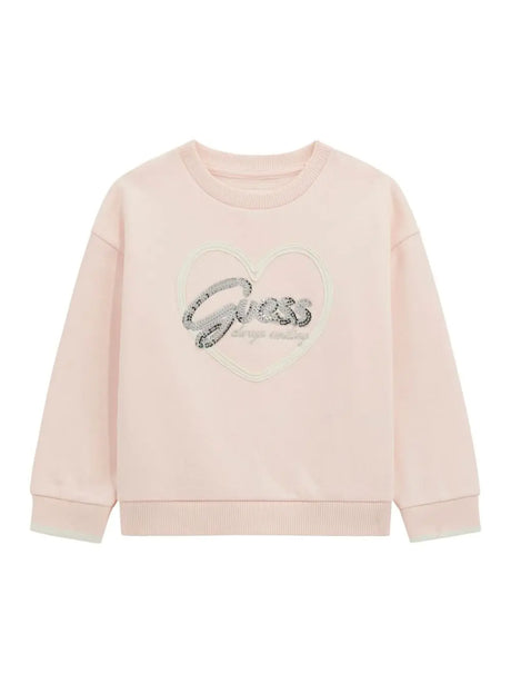 Felpa Guess Bambina - Rosa