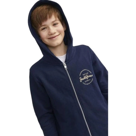 Felpa JACK JONES Bambino FOREST Navy JACK JONES  Angolo dello Sport
