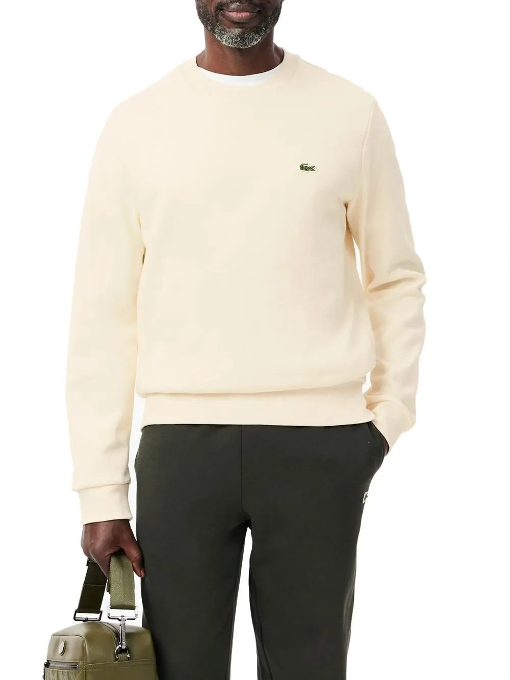 Felpa Lacoste Uomo - Avorio