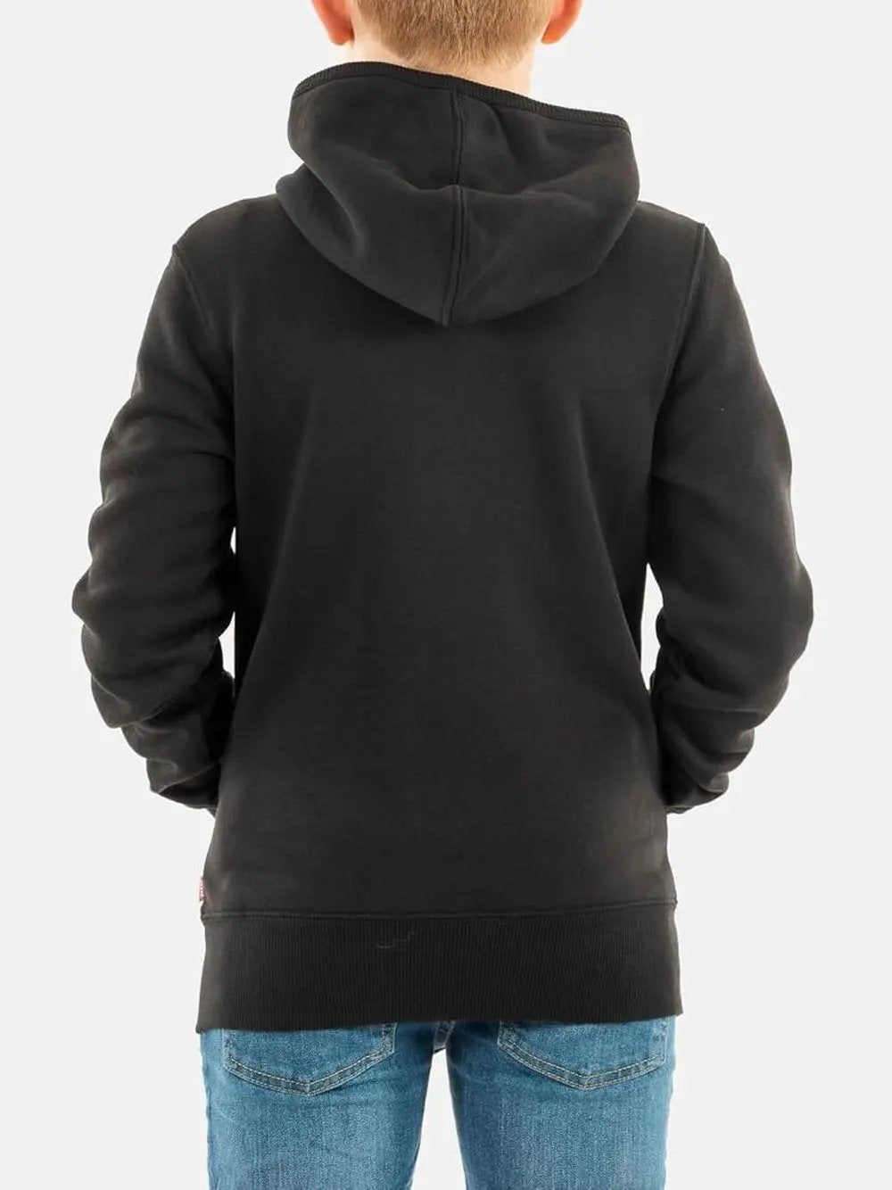 Felpa Levis Bambino Boxtab Full Zip Nero Levi's  Angolo dello Sport