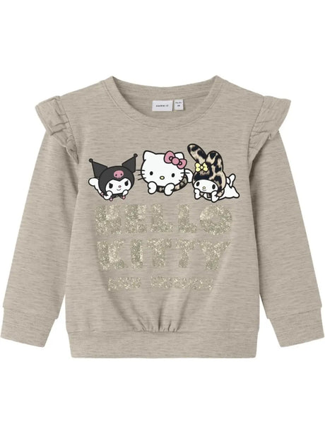 Felpa Name It Bambina - Beige