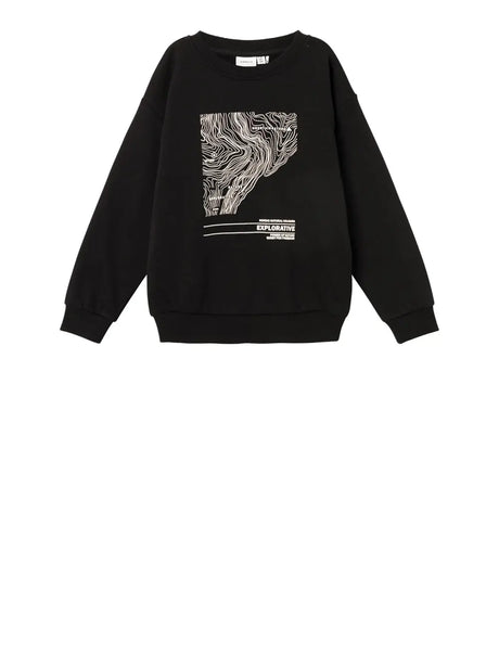 Felpa Name It Bambino Nefiks Nero Name It  Angolo dello Sport